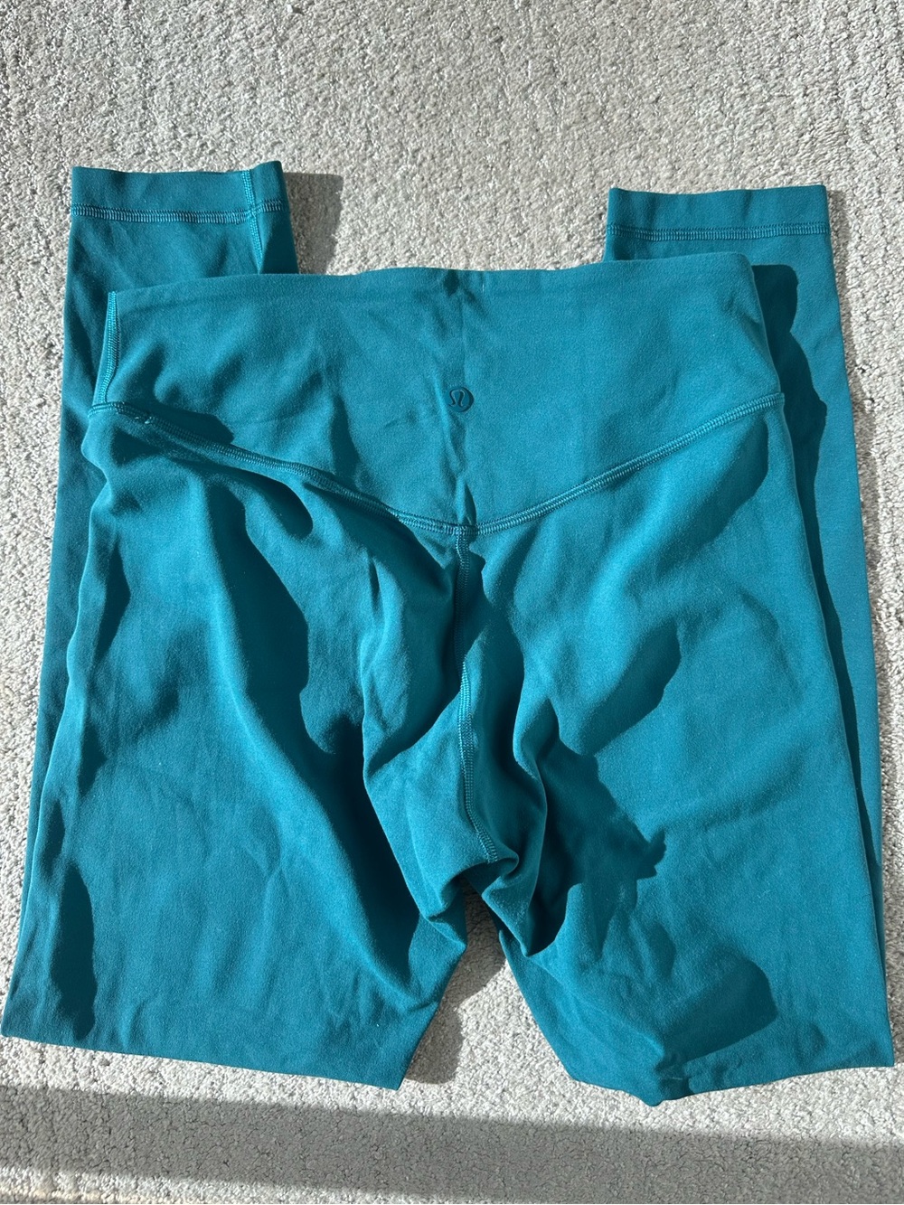 Lululemon Like New Teal Leggings